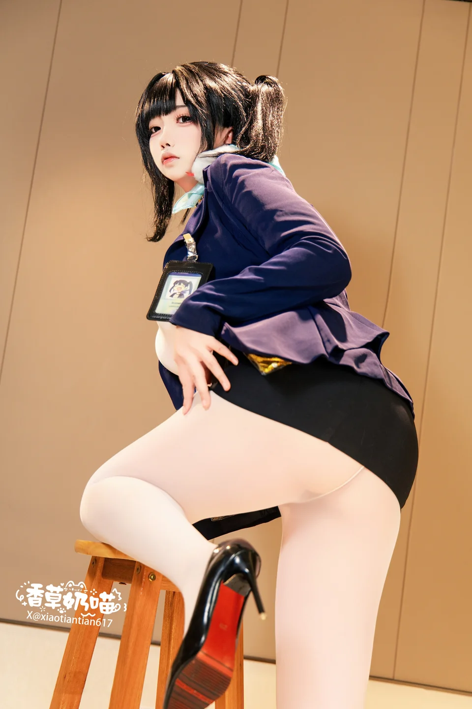 香草奶喵 - No.005 索拉 [136P,22V-2.36GB] tg@simisebaisi 【丝足阁】041.webp